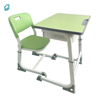 Ensemble de bureaux et de chaises d'étudiant de style moderne, nouveaux meubles de classe en bois bon marché pour les étudiants de l'université et des écoles primaires