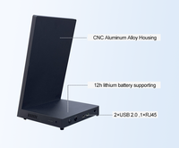 Pantalla Publicitaria Táctil LCD Todo en Uno de 13.3 Pulgadas con Batería de 12h para Interiores, Señalización Digital