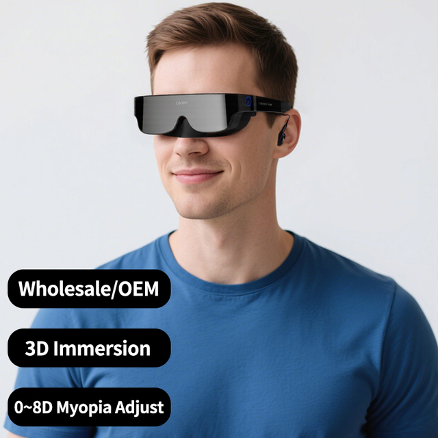 Wholesale 3D Smart Glasses With Ar Display Augmented Reality Glasses Android Vr Hardware Usage Movie Game