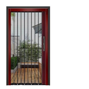Hiện đại gấp muỗi màn hình Cửa kim cương lưới màn hình trượt cho chống mèo chống chuột chống trộm có thể thu vào vô hình bán buôn - Product Image 6