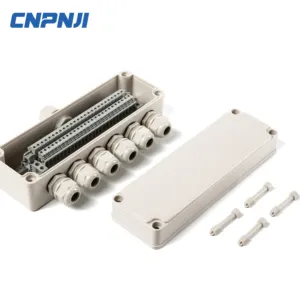 CNPNJI 100*180*55mm Plastic IP65 Waterproof Junction Box Abs Plastic Junction Box Plastic Waterproof Enclosure For Waterproof