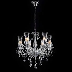 Lámpara de Arañ<span class=keywords><strong>a</strong></span> de Cristal de Lujo para Salón de Banquetes, Lámpara Colgante para Vestíbulo de Hotel, Salón de Fiestas, Eventos, Bodas, Iluminación de Capilla - Product Image 6