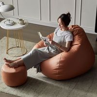 Grand pouf de relaxation d'extérieur imperméable