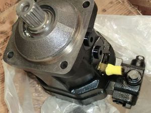 มอเตอร์ไฮดรอลิกแบบลูกสูบ A6VM55EP2/63W-VPB020 แรงดันสูง 2000 psi มีสินค้าในสต็อกสำหรับปั๊มเรือ A6VM055 - Product Image 3