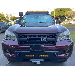 Pièces automobiles 2010-2013, calandre avant ABS avec éclairage, compatible avec GX470 Harrie - Product Image 6