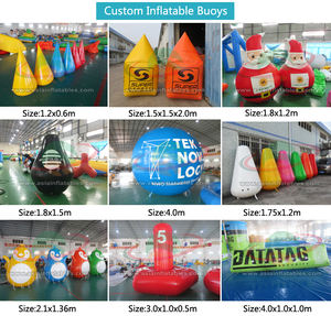 <span class=keywords><strong>Bouée</strong></span> gonflable personnalisée pour marques de course Bouées d'eau gonflables Ponton flottant Équipement de jeu aquatique pour les courses de triathlon <span class=keywords><strong>Jeux</strong></span> - Product Image 6