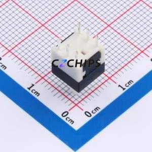 UK-G0705-WS Push Button Switch Through hole Component (THT) Switch No Lock Through Hole 100mA 30V - Product Image 2