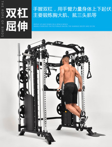 Huiti Fitness Strength Training Gym Equipment Multi Function New Design Functional Smith Machine <strong>Weight</strong> <strong>Lifting</strong> <strong>Benches</strong> &amp; Racks - Product Image 6