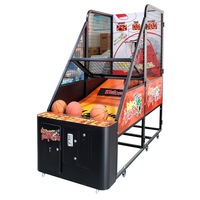 Machine de tir de basket-ball à pièces de vente directe d'usine Machine de jeu d'arcade de basket-ball de rue