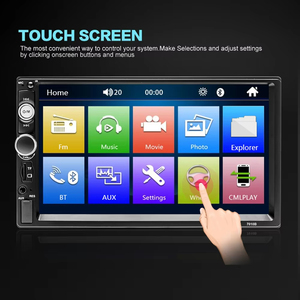 Podofo 2Din 7" Touch Screen Car Stereo Car Radio BT FM <b>USB</b> SD AUX Car MP5 <b>Player</b> 7010B Autoradio Fast Delivery 1 Year Warranty - Product Image 2