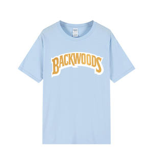 Good Quality 100% Cotton Custom Graphic Front and Back DTG DTF Printed Bart <strong>Simpson</strong> Backwoods Unisex Men <strong>T</strong> <strong>Shirt</strong> - Product Image 5