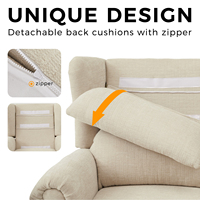 CJSmart Home Lift Chair Recliners Lay Flat Dual OKIN Motor Sofa inclinable électrique moderne avec poche latérale pour personnes âgées