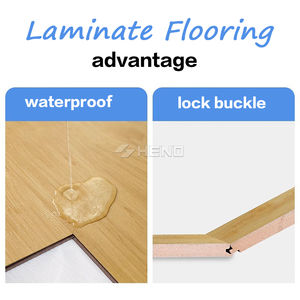 Planches de sol flottantes en bois, Piso Flotante Ac4 de 8 mm, revêtement de sol stratifié - Product Image 5