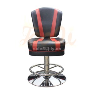 Tabouret de bar K302 avec repose-pieds réglable, meuble de bar bon marché pour jeux d'argent, <span class=keywords><strong>roulette</strong></span>, poker, casino, fauteuil - Product Image 1