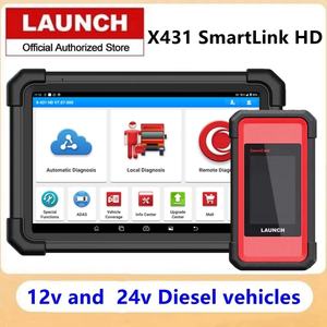 Herramienta de Diagnóstico para Camiones Diésel Launch Original X431 Pro3S+ SmartLink HD 12V 24V, Escáner OBD2, Diagnóstico Completo del Sistema - Product Image 2