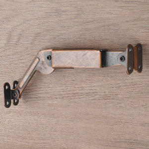 Furniture <b>Hinge</b> Carbon Steel Chinese Style Surface Mount Durable <b>Spring</b> Support Arm For Cabinet Luggage Box - Product Image 3
