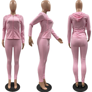 Conjuntos de Dos Piezas para Mujer, Ropa Deportiva, Pantalones Joggers, Primavera 2026, Conjuntos Femeninos ODM OEM - Product Image 5