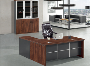 Nuova <span class=keywords><strong>Scrivania</strong></span> Direzionale Curva per Ufficio in Vendita - Product Image 3