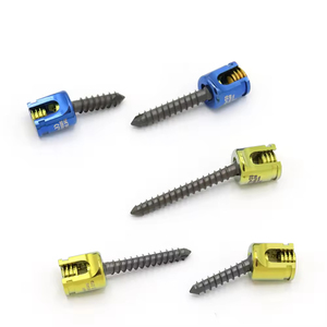 Premium MOMO Titanium Polyaxial <strong>Spinal</strong> Pedicle Screw <strong>Veterinary</strong> Medical Surgical Implant for Intervention - Product Image 1