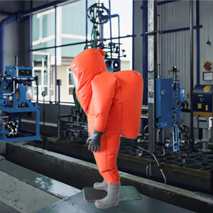 Vente en gros SOLAS Approuvé Type lourd CR Combinaison de protection chimique étanche au gaz - Product Image 5