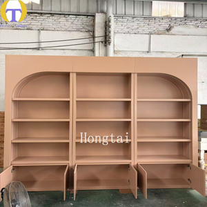 Vitrina Arqueada Personalizada con 5 Estantes y Base de Almacenamiento, Directo de Fábrica, para Figuras de Acción y Coleccionables, <span class=keywords><strong>Tienda</strong></span> Minorista - Product Image 4