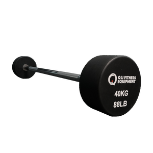 Barra de Pesas Ajustable de Acero de Alta Calidad QLI QLFB01, Barra Recta Recubierta de Goma, Cómoda para Levantamiento de Pesas, Proveedor B2B - Product Image 3