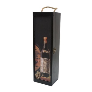 Tùy chỉnh xách tay bằng gỗ rượu vang bao bì hộp có thể tái chế và giá cả phải chăng cho Giao thông vận tải Bao bì Sản xuất tại Trung Quốc - Product Image 1