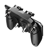 Déclencheur de jeu MEMO AK66 avec design mécanique en alliage d'aluminium pour les jeux mobiles PUBG, contrôleur de jeu