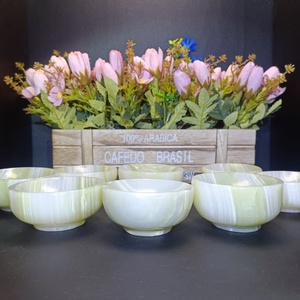 Bol de jade <span class=keywords><strong>afghan</strong></span> en pierre de guérison naturelle de haute qualité pour la collecte ou la méditation - Product Image 2