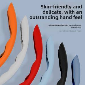 Housse de <span class=keywords><strong>volant</strong></span> de <span class=keywords><strong>voiture</strong></span> universelle TT Sports antidérapante à 4 branches en cuir artificiel ultra-mince effet liquide absorbant la transpiration - Product Image 5