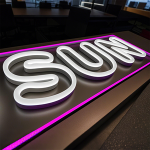Outdoor 3D Embossed Logo Letters Durable Raised Metal <strong>Sign</strong> Weatherproof Brand <strong>Plaque</strong> for Storefront <strong>and</strong> Office - Product Image 1