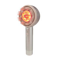 Peigne de massage électrique du cuir chevelu à trois vitesses, avec fonctions de préhension et de pétrissage, lumière rouge, batterie au lithium, instrument de massage du cuir chevelu