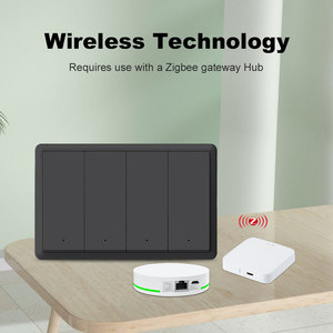 Interrupteurs muraux intelligents Tuya à commande à distance, 1/2/3/4 gangs, pour la maison, avec ZigBee3.0, fabriqués aux États-Unis - Product Image 3