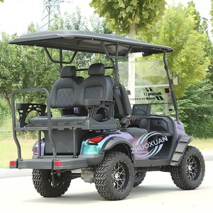 Carrito de Golf Eléctrico Especial para Villas y Resorts, Modelo 2025, Cuatro Ruedas, Configuración 1+1, Todoterreno, para Ocio, Patrullaje, Turismo y Transporte - Product Image 3