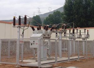Interruptor de circuito trifásico de SF6 para exteriores Dead LW24-72.5 de 12 kV con operación por motor 230 kV/550 kV 50/60 Hz - Product Image 5