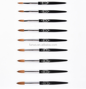 100% kolinsky <span class=keywords><strong>brosse</strong></span> à ongles kolinsky <span class=keywords><strong>brosse</strong></span> à ongles acrylique pour personnalisé - Product Image 1