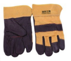 Guantes de Soldadura de Cuero Vacuno, Manga Larga, Resistentes al Calor, Guantes de Trabajo de Cuero Grueso para Soldadura Eléctrica y Construcción - Product Image 5