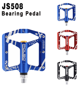 JS508 Maßgefertigte Fahrradpedale mit Gedichteten Lagern, Aluminiumlegierung, Rutschfeste Breitere Fläche, Ultraleicht für MTB, Rennrad, BMX, <span class=keywords><strong>Cruiser</strong></span> - Product Image 2