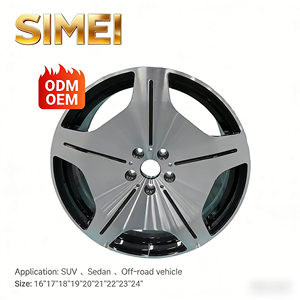 Rines Todoterreno SIMEI Personalizados con Acabado Plateado <span class=keywords><strong>de</strong></span> 16-24 Pulgadas, los Más Vendidos para Range Rover Velar <span class=keywords><strong>2021</strong></span>, Rines <span class=keywords><strong>de</strong></span> <span class=keywords><strong>Aluminio</strong></span> - Product Image 1