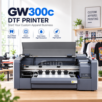 Imprimante DTF Gwin format A3 pour T-shirts, machine d'impression double tête XP600, traceur rouleau à rouleau avec film PET pour impression sur tissu