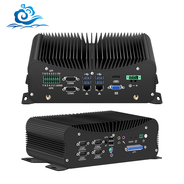 Fanless Industrial Mini Pc Thin Client Motherboard Portable Nuc Intel Core I7 10810U Win11 DDR4 64GB I9 Desktop Minipc Computer