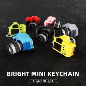 Ancy Colours <b>Mini</b> LED Keychain Flashlight Ultra Bright Alloy Key Ring <b>Torch</b> with PVC Batteries Included - Product Image 2