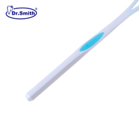 Nettoyeur de langue portable en silicone avec grattoir et brosse de nettoyage pour le traitement de l'halitose