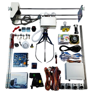 Russie vente chaude grande poupée pièce poussoir distributeur automatique pour jeux d'amusement <span class=keywords><strong>XXL</strong></span> griffe en plastique coquille grue Machine Kit - Product Image 6