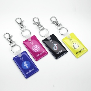 Tarjeta NFC de Reseña Positiva de Facebook Personalizada, Impermeable, de PVC y Acrílico, con Epoxy, 13.56mhz, Tarjeta de Acceso NFC con Epoxy - Product Image 4