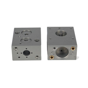 Bloque <span class=keywords><strong>de</strong></span> válvula <span class=keywords><strong>de</strong></span> aluminio CNC mecanizado anodizado <span class=keywords><strong>de</strong></span> precisión hecho a medida para tractores configuraciones <span class=keywords><strong>de</strong></span> puerto personalizadas torneado <span class=keywords><strong>de</strong></span> <span class=keywords><strong>puerta</strong></span> <span class=keywords><strong>de</strong></span> válvula Cnc - Product Image 5