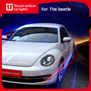 ชุดไฟหน้า LED เต็มรูปแบบสำหรับ Volkswagen <span class=keywords><strong>Beetle</strong></span> พร้อมโปรเจคเตอร์ Bi LED DRL 6000K 6000LM 12V 35W ชุดใหม่แบบเสียบใช้งานได้ทันที - Product Image 6