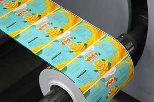 Biểu tượng tùy chỉnh tự dính giấy nhãn dán không thấm nước Bopp Polypropylene nhãn nước giải khát chai bao bì PP Nhãn dán nhãn - Product Image 2