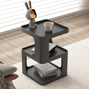 Table d'angle simple <span class=keywords><strong>en</strong></span> <span class=keywords><strong>fer</strong></span> <span class=keywords><strong>forgé</strong></span>, moderne et luxueuse, petite table basse de <span class=keywords><strong>chevet</strong></span> de style nordique pour canapé de salon - Product Image 5