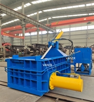 VANER Grande presse à balles pour ferraille/presse à balles en acier/presse à balles en acier inoxydable Compacteur horizontal V-B1250 Offre Spéciale